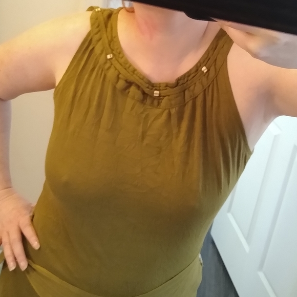 CATY LESCA PARIS linen blend bohemian dress - Picture 3 of 17